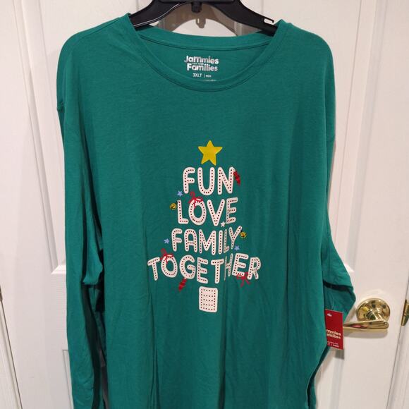 Jammies for Families Lounge/PJ Top, NWT, 3XLT - Picture 2 of 4